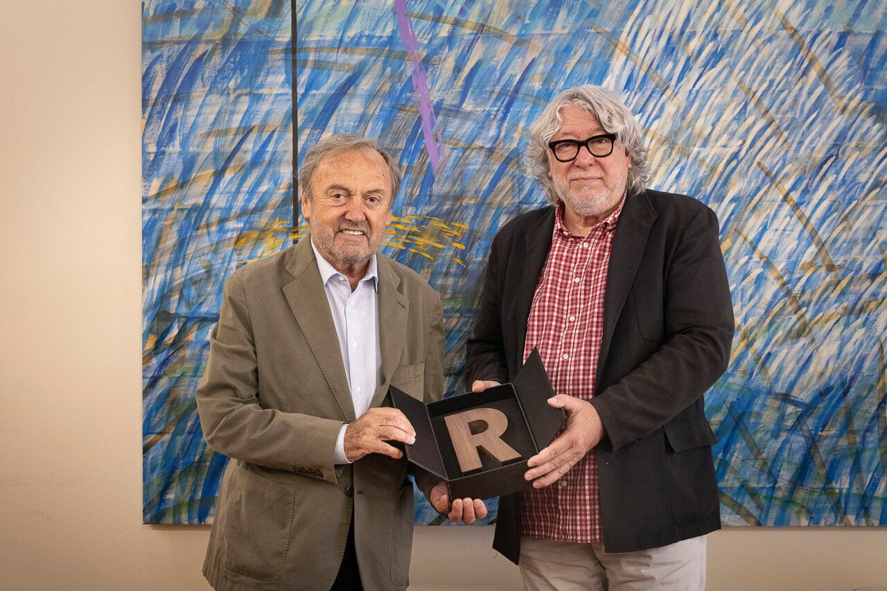 Josep Mateu i Antonio Balmón durant la presentació del RACC