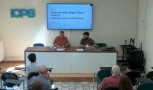Presentació de l'informe sobre la religiositat dels joves catalans a l'ICPS