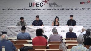 Debat sobre diversitat política a la UPEC amb regidors d'esquerres