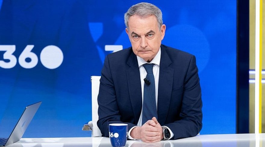 José Luis Rodríguez Zapatero durant una entrevista a RTVE